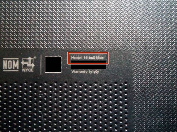 Reemplazo de disco duro de laptop HP 15-bs015dx, Remueve la unidad de DVD interna: crwdns2935265:05crwdnd2935265:02crwdnd2935265:02crwdne2935265:0