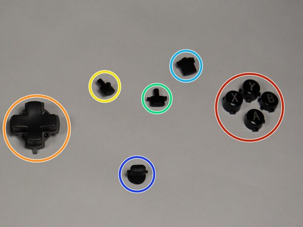 GameSir K1 Kaleid Button Covers Replacement, Button Covers: crwdns2935265:03crwdnd2935265:02crwdnd2935265:02crwdne2935265:0
