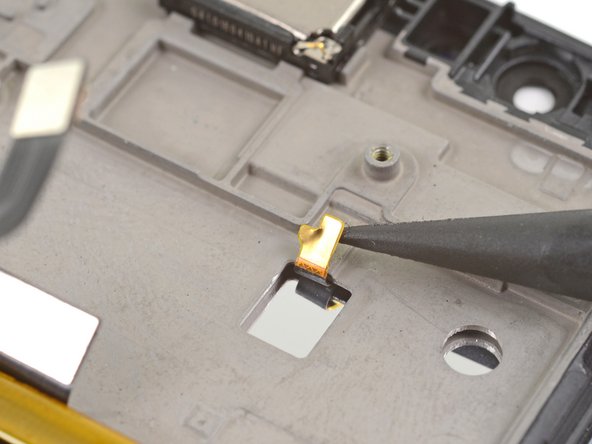 Motorola Moto E4 Plus LCD and Digitizer Replacement, Disconnect the display ground: step 18, image 2 of 2