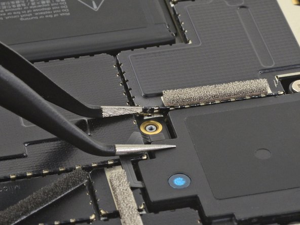 Microsoft Surface Pro X USB-C Ports Replacement, Remove the second USB-C port shield: step 37, image 2 of 2