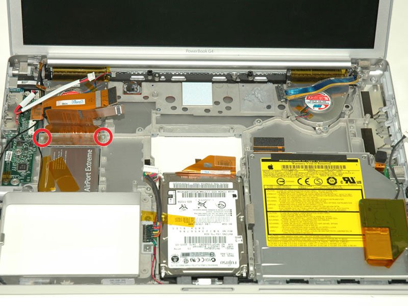 PowerBook G4 Aluminum 15" 1.5-1.67 GHz Airport Extreme Card Replacement