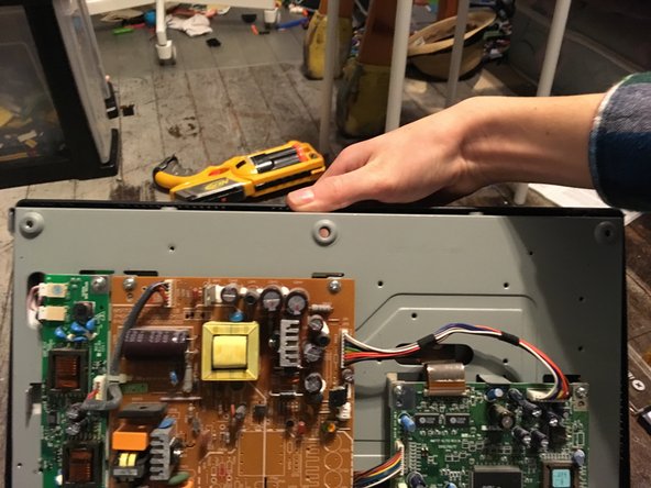 Mitsubishi Diamondpoint NXM76LCD  Display  Replacement, Lift the display out: crwdns2935265:010crwdnd2935265:02crwdnd2935265:03crwdne2935265:0