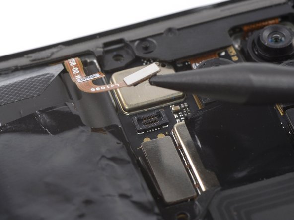 Xiaomi Redmi Note 10S Battery Replacement, Disconnect the power and volume button flex cable: crwdns2935265:014crwdnd2935265:02crwdnd2935265:02crwdne2935265:0