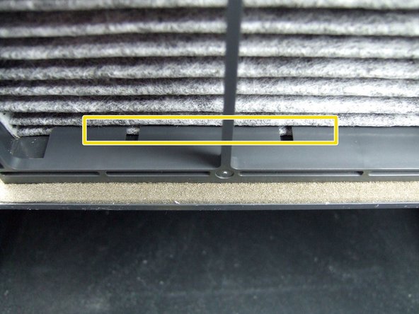 2003-2007 Honda Accord Cabin Air Filter Replacement: step 6, image 2 of 2