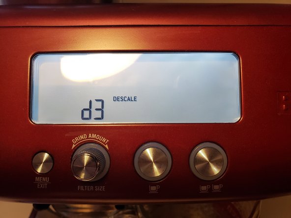 How to Descale a Breville Barista Pro BES878-RVC: crwdns2935265:09crwdnd2935265:02crwdnd2935265:02crwdne2935265:0