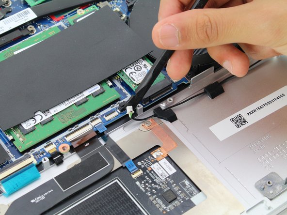 HP EliteBook 1050 G1 Speakers Replacement, Speakers: step 6, image 3 of 3