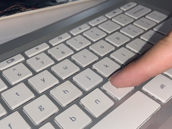 HP Chromebook 14-q010nr Key Replacement: step 3, image 3 of 3