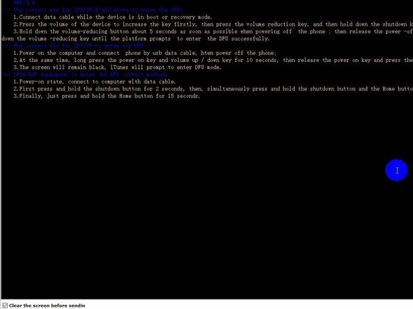 Unlock NAND Data for NAND Repair - Fix iPhone X Stuck in Recovery Mode