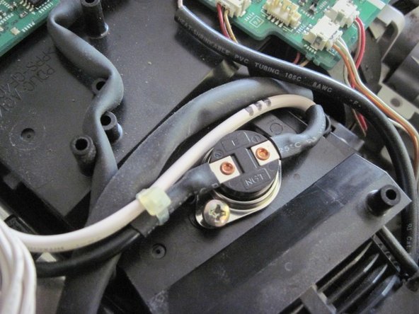 Sharp PG-A10X Thermal Fuse Replacement, Attach the thermal fuse: crwdns2935265:013crwdnd2935265:03crwdnd2935265:03crwdne2935265:0