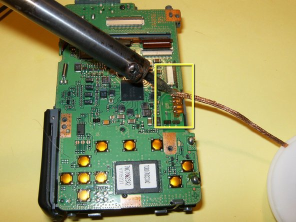 Disassembling Samsung S730 Logic Board: crwdns2935265:05crwdnd2935265:03crwdnd2935265:03crwdne2935265:0