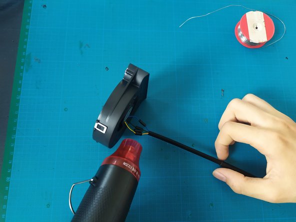 6- Montage PC Infinity, Modification du câble du ventilateur (suite): étape 9, image 2 de 2