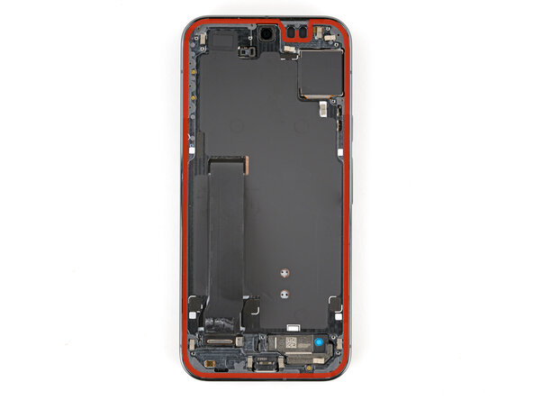 Google Pixel 10 Pro XL Screen Replacement, Clean the frame: 14 단계, 이미지 3개 중 1개