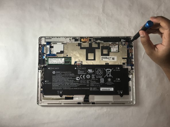 HP Elite x2 G1 1012 Speaker Replacement Guide: Schritt 7, Bild 2 von 2