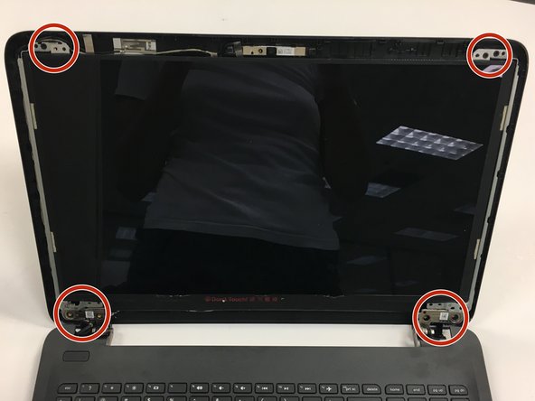 HP 15-ay103dx Display Screen Hinges Replacement: crwdns2935265:09crwdnd2935265:02crwdnd2935265:02crwdne2935265:0