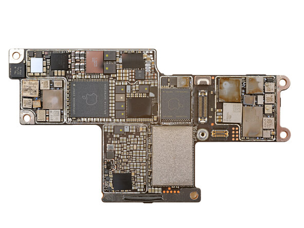 iPhone Air Chip ID, Main Board - Outer Side: crwdns2935265:01crwdnd2935265:02crwdnd2935265:02crwdne2935265:0