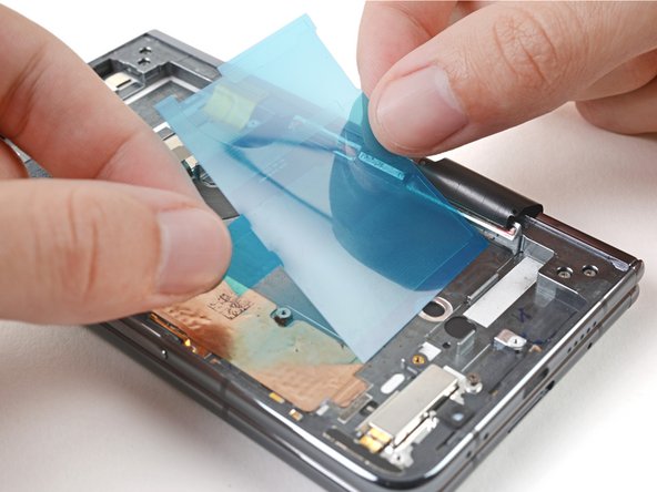 How to Apply New Base Battery Adhesive in Your Google Pixel Fold, Apply the adhesive: crwdns2935265:03crwdnd2935265:02crwdnd2935265:03crwdne2935265:0