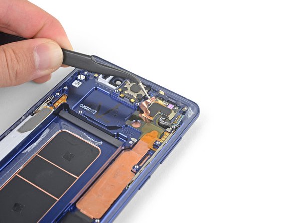 Samsung Galaxy Note9 Display Assembly Replacement, Remove the front sensor array: stap 0, afbeelding 2 van 2