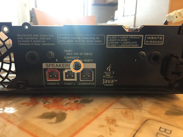 Sony BDV-NF620 Teardown, Audio board: crwdns2935265:019crwdnd2935265:02crwdnd2935265:03crwdne2935265:0