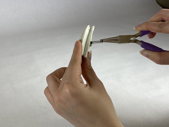 Kitchen Gourmet Waffle Maker Release Latch Spring Replacement: step 7, image 3 of 3