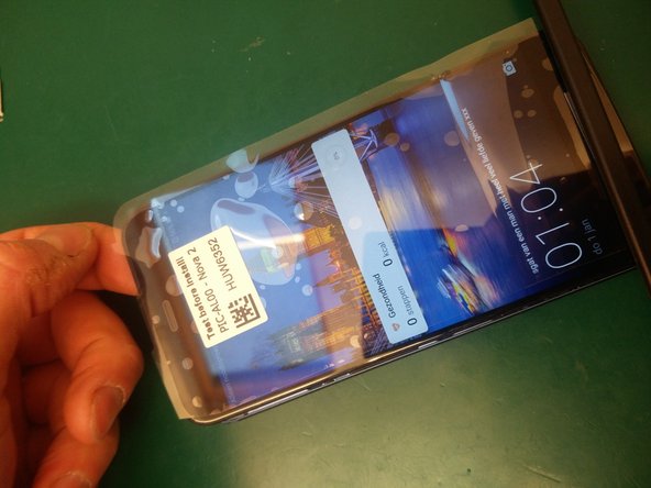 Huawei Nova 2 LCD Display + Touchscreen + Frame switch, Remove adhesive residue: step 8, image 3 of 3