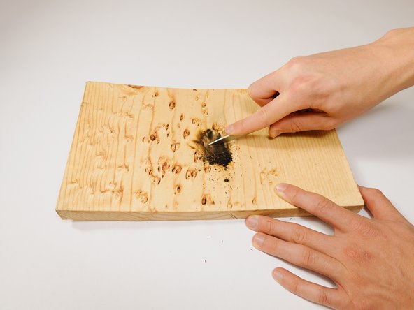 How to Remove a Burn Mark on a Wooden Floor: step 2, image 1 of 1
