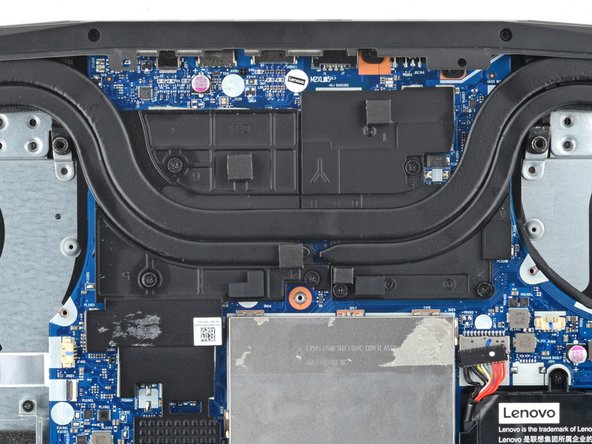Lenovo Legion Y7000P Hinge Cover Replacement, Unfasten the heatsink: crwdns2935265:019crwdnd2935265:02crwdnd2935265:02crwdne2935265:0
