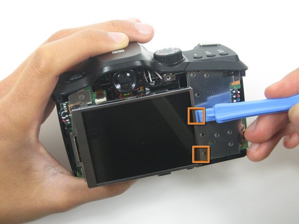 Kodak EasyShare Z1015 IS Internal frame Replacement, LCD: crwdns2935265:010crwdnd2935265:02crwdnd2935265:02crwdne2935265:0