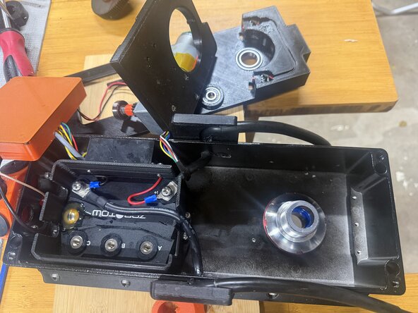 Zerotow Boogie V3 Hull Replacement, Remove Steering Motor: step 10, image 2 of 2