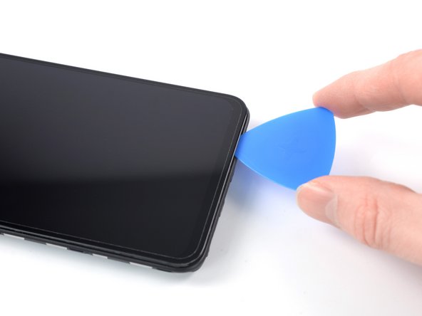 Xiaomi Redmi Note 10S Screen Replacement, Slice the adhesive: crwdns2935265:031crwdnd2935265:02crwdnd2935265:03crwdne2935265:0