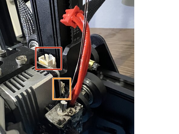 Creality Ender 3 S1 Pro Hotend Replacement: step 2, image 1 of 2