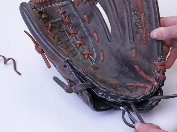 Softball Glove Heel Replacement: step 4, image 2 of 2