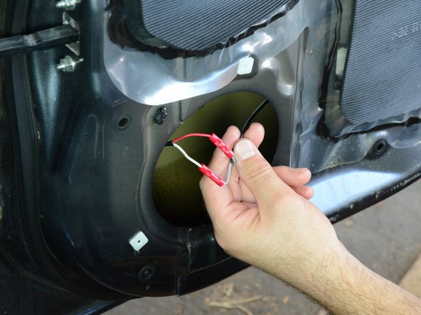 2010-2014 Subaru Legacy Rear Door Speaker Replacement: step 15, image 3 of 3