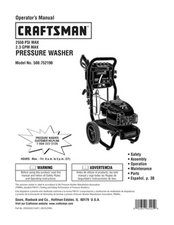Craftsman Pressure Washer 580.752190 iFixit