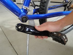 bike crank arm removal