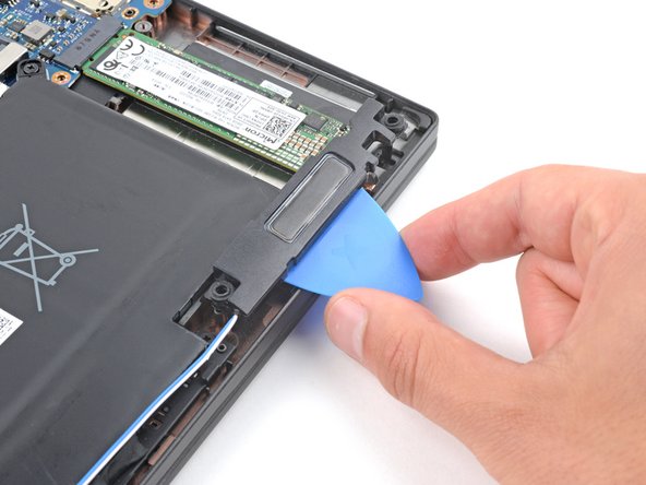 Dell Latitude 7490 Speakers Replacement, Pry up the speakers: Schritt 11, Bild 3 von 3