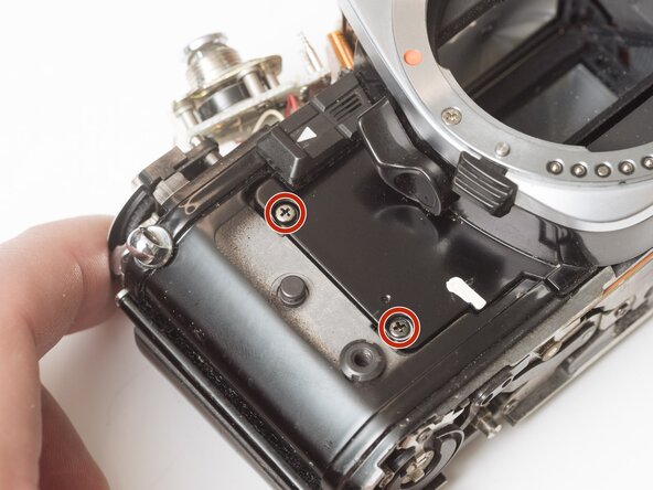 Pentax Super Program Front Lens Board Removal, Unscrew front board: crwdns2935265:014crwdnd2935265:02crwdnd2935265:02crwdne2935265:0