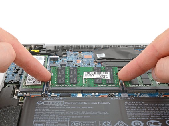 HP EliteBook 840 Aero G8 Memory Module Replacement, Remove the memory module: crwdns2935265:010crwdnd2935265:02crwdnd2935265:03crwdne2935265:0