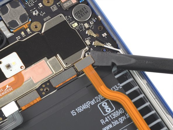 Xiaomi Mi 11 Lite Battery Replacement, Disconnect the SIM card tray cable: crwdns2935265:011crwdnd2935265:02crwdnd2935265:02crwdne2935265:0