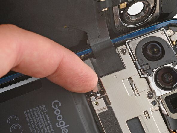 Google Pixel 10 Pro XL USB‑C Board Replacement, Reconnect the back glass and battery: 48 단계, 이미지 3개 중 3개