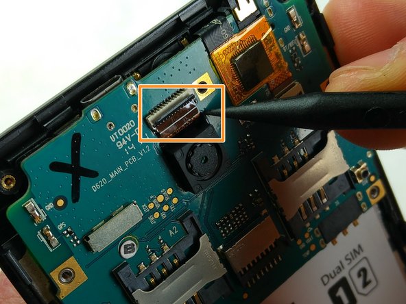 Blu Dash 5.0 Dual SIM Back Camera Replacement: step 5, image 2 of 3