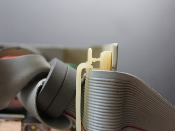 Apple Disk II Floppy Disk Subsystem Teardown and Optical Drive Conversion, Cable removal: step 10, image 1 of 2
