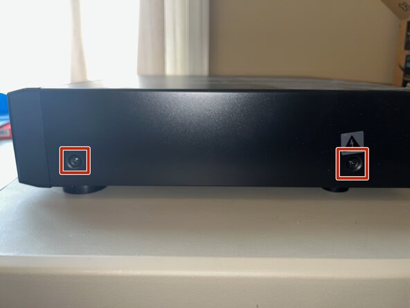 Sony CDP-CE375 Belt Replacement, Remove cover: step 2, image 2 of 3