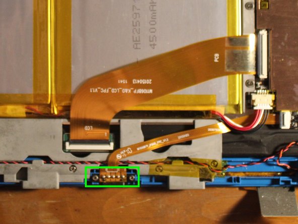 Nextbook NXA116QC164 Display Assembly Replacement, Unscrew logic board: step 3, image 2 of 3