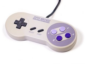 任天堂游戏主机“超级任天堂”（SNES）手柄分解流程