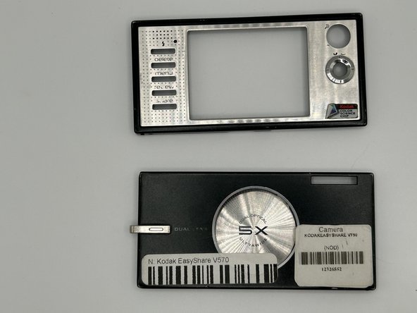 Kodak EasyShare V570 Case Replacement: crwdns2935265:03crwdnd2935265:03crwdnd2935265:03crwdne2935265:0