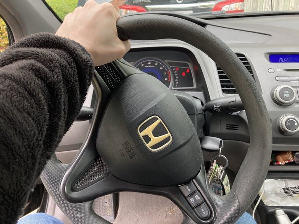 If you would like, turn your car on again to re-adjust your tires back to their normal position. Now, you're done!