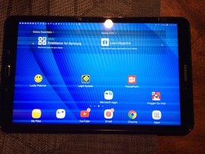 Samsung tablet shop screen problems