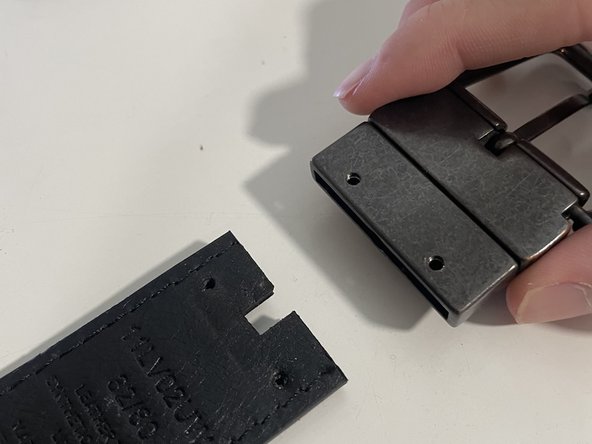 Leather Belt Strap Replacement: step 3, image 2 of 3