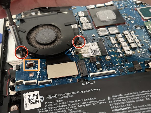 How to Clean the Fans in an HP OMEN 16-b0020ca Gaming Notebook: crwdns2935265:09crwdnd2935265:01crwdnd2935265:02crwdne2935265:0
