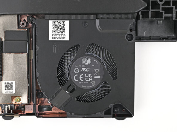 Framework Laptop 16 Graphics Module Fan Replacement, Loosen the fan screws: paso 16, imagen 2 de 2